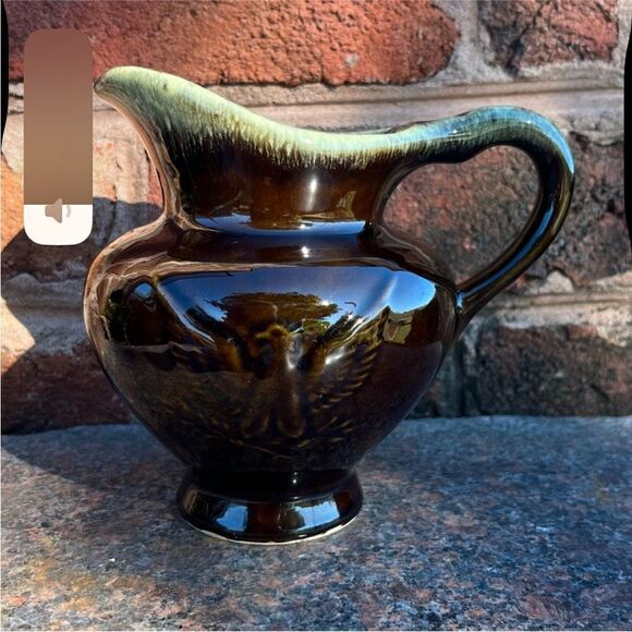 Vintage Hull USA Pottery Glazed Pitcher - Picture 1 of 6